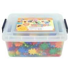 OZ TOY Ari Plug 益智積木收納箱 400p, 1個, 隨機出貨