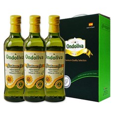 Ondoliva 奧多利瓦 葵花籽油 500ml 3入, 1套