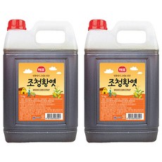 사조해표 조청 황엿, 5kg, 2개