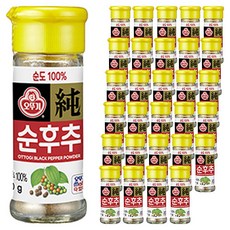 오뚜기 순후추, 20g, 40개