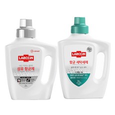 랩신 항균 솔잎향 세탁세제 3L + 섬유 항균제 본품 2L 세트, 1세트, 2L, 3L