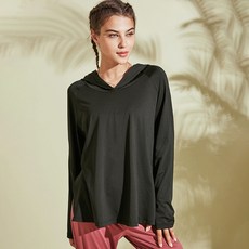 Naya Style女款瑜珈連帽T A-890-1