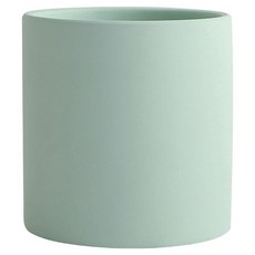 Elsso 單色調現代霧面花盆, 薄荷綠, 1個