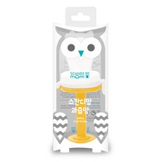 SCANDI mom 孩童手持式果汁咬咬樂, 金黃色, 1組