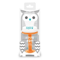 SCANDI mom 孩童手持式果汁咬咬樂, 淡橘色, 1組
