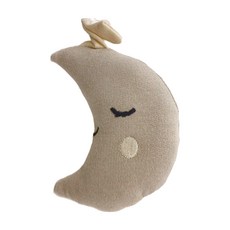 FABELAB 吊掛安撫玩具 - 100%有機棉, 月亮, 1個