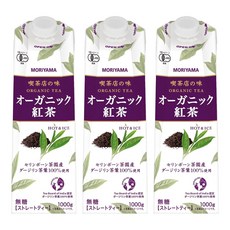 MORIYAMA 守山乳業 喫茶店の味 經典紅茶, 3個, 1L