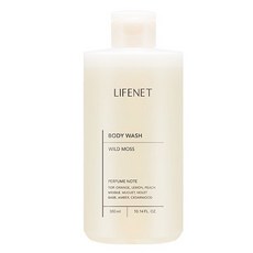 LIFENET 香氛沐浴露 Wild Moss, 300ml, 1瓶