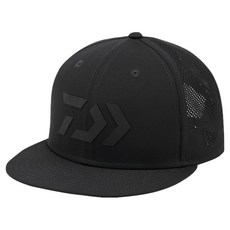 DAIWA 大和 New Era 聯名款 半網眼後扣帽 DC-5413NK, 黑色