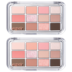 [純素美妝] Espoir 核心眼影盤, 2個, 1號 時尚珊瑚