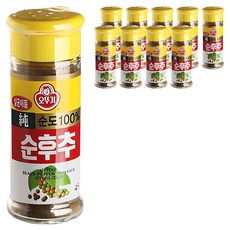오뚜기 순후추, 45g, 10개