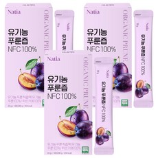 에이치엘비 나티아 유기농 푸룬즙, 20g, 42개