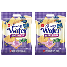義美 夾心酥 藍莓風味, 400g, 2個