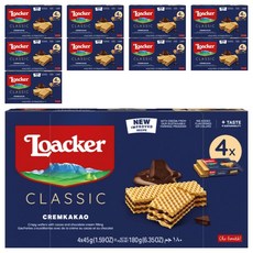 Loacker Wahas 奶油可可, 10個, 180g