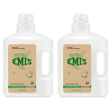 호호에미 무향 유아 세제, 3L, 2개