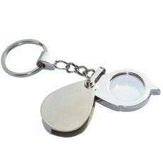 J-RO 便攜式放大鏡鑰匙圈 小型鑰匙扣型, 1個, 單一商品