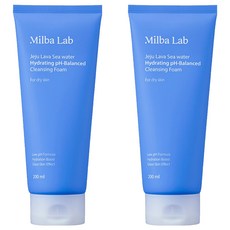 [비건뷰티] 밀바랩 제주 용암해수 보습 약산성 클렌징폼, 2개, 200ml