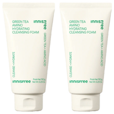 INNISFREE 台灣公司貨 綠茶保濕胺基酸潔面乳, 150g, 2條