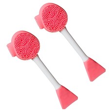 idontcare. 洗臉刷, 2個, 粉紅色