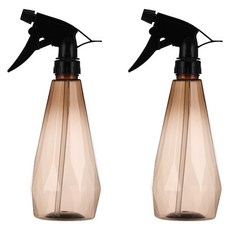 DailyPick 家用 熨燙 美髮沙龍 園藝 噴霧瓶 500ml, 2個, 棕色