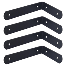 꺽쇠 A15 흑색, 4개