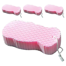 네이누스 때밀이 매직 스펀지, 핑크, 2개입, 2개