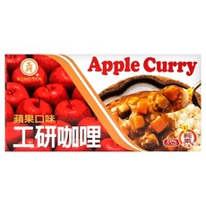 KONG YEN 工研 蘋果咖哩220g, 220g, 1入