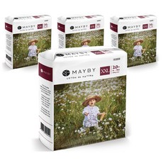 MAYBY 褲型尿布, 80片, XXL