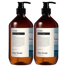 NARD Refresh香水洗手乳 寶寶爽身粉香, 2瓶, 500ml
