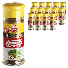 오뚜기 순후추, 45g, 15개
