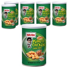 Koh-Kae 大哥 雞汁味花生豆, 105g, 6罐