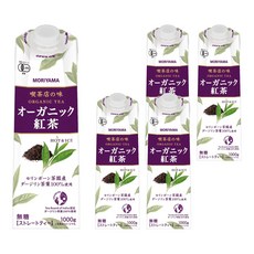 MORIYAMA 守山乳業 喫茶店の味 經典紅茶, 5個, 1L