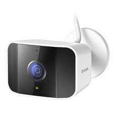 D-Link 友訊科技 2K QHD 無線網路攝影機 室外, 全天候智能守護 127°超廣角鏡頭, AI人體辨識, 微光7米彩色夜視, IP65防水防塵, DCS-8620LH, 1個