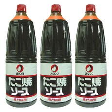 타코야키소스 오타후쿠2.1KG 타코야끼 만들기, 2.1kg, 3개