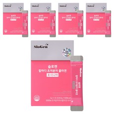 슬로젠 칼마디 초저분자 콜라겐 포시니어 30p, 60g, 5개