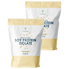 TRYALL 分離大豆蛋白, 每份蛋白質含量高達27g, 含支鏈胺基酸, 黃金比例, 含多種人體必需胺基酸, 1kg, 2包