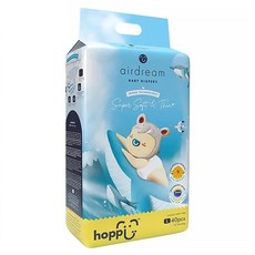 hoppi 黏貼型尿布 9~14kg, L, 40片