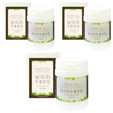 Kapdang 普洱茶萃取物粉末 高級型, 100g, 3個, 1入