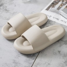 구띵 층간소음 마시멜로 거실화, 밀크커피, 1개