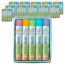 ii GEN 一正 Sundeoki Crew 蠟筆橡皮擦 5入, 12個, 藍色