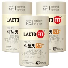 Chong Kun Dang 鍾根堂 LACTO-FIT 50+益生菌粉隨身包 60條入, 120g, 3罐