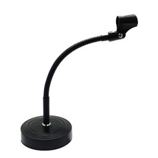 桌上型有線麥克風支架 35cm, MS-STD01, 黑色, 1個