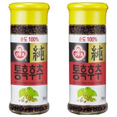 오뚜기 통흑후추, 50g, 2개