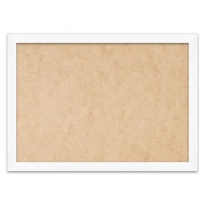 Belief Frame 高級款寶石十字繡木質畫框 30 x 40 cm, 窄版白色, 1個