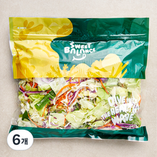 스윗밸런스 데일리 야채 믹스, 500g, 6개