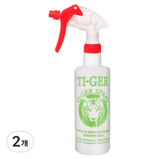 크린메이트 타이거 분무기 500ml, 혼합색상, 2개 혼합색상, 2개