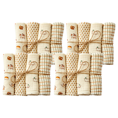 Modern House ON L 加厚4層家政紗布抹布 肥貓4款坐墊, 4套