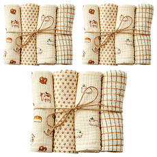 Modern House ON L 加厚4層家政紗布抹布 肥貓4款坐墊, 3套