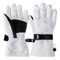 BASE ALPHA ESSENTIALS 兒童用扣帶式日常防水滑雪手套