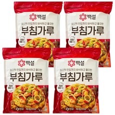 CJ BEKSUL 白雪 煎餅粉, DIY動手做, 無需另加調味料, 1kg, 4包